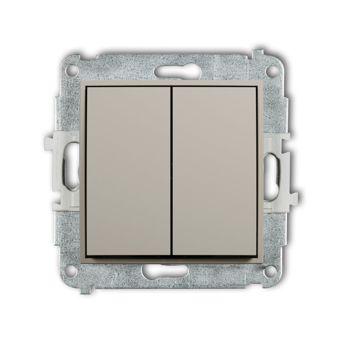 Interrupteur double allumage 10AX – 2 circuits